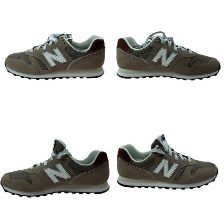  NEW BALANCE ニュー・バランス スニーカー  ML373XA2 ブラウン SIZE 24cm