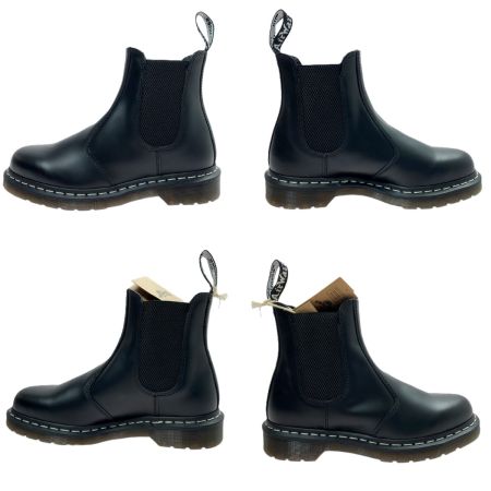  Dr.Martens ドクターマーチン ホワイトステッチ チェルシーブーツ AW006 ブラック SIZE 約26㎝