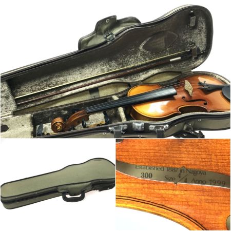  SUZUKI スズキ バイオリン No300 4/4 ハードケース付き