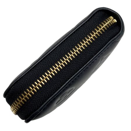  LOUIS VUITTON ルイヴィトン モノグラム・エンボス ジッピー・ウォレット ノワール M81510 ノワール 財布 箱 袋有