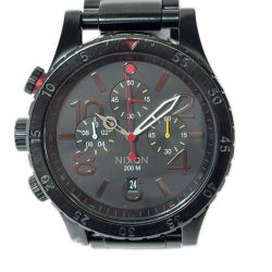 ◎◎ NIXON ニクソン THE48-20 CHRONO クオーツ メンズ クロノグラフ 腕時計  A486-1320 Cランク