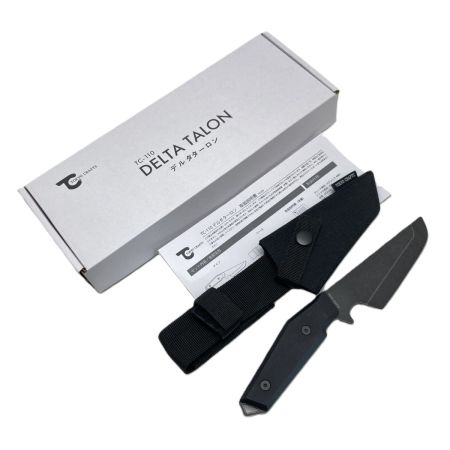  TOKYO CRAFTS デルタターロン ナイフ TC-110 刃渡12.5cm ステンレス 440C ケース付き