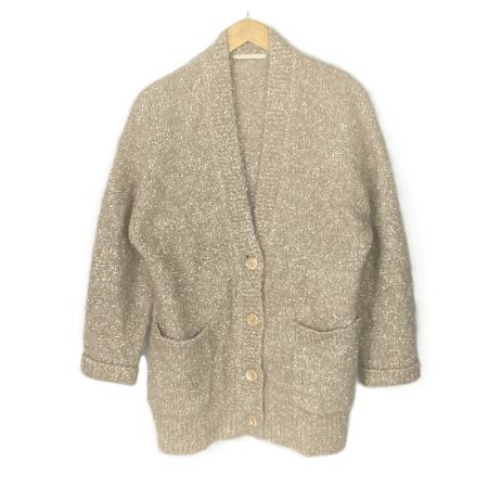 ne Quittez pas ヌキテパ Alpaca Lurex Cardigan カーディガン SIZE Free レディース 011232ZD2 ベージュ