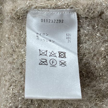 ne Quittez pas ヌキテパ Alpaca Lurex Cardigan カーディガン SIZE Free レディース 011232ZD2 ベージュ
