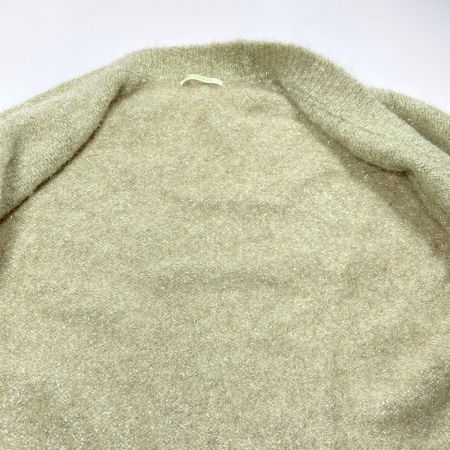 ne Quittez pas ヌキテパ Alpaca Lurex Cardigan カーディガン SIZE Free レディース 011232ZD2 ベージュ