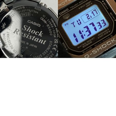  CASIO カシオ G-SHOCK フルメタル 5000シリーズ GMW-B5000D-1JF 電波ソーラー メンズ 腕時計