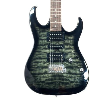  IBANEZ アイバニーズ エレキギター GRX70QA-TKS ソフトケース付