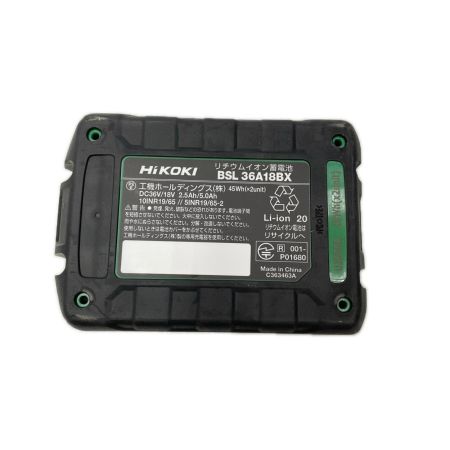 HiKOKI ハイコーキ 36Vバッテリー BSL36A18BX 未使用品