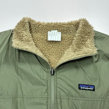 Patagonia パタゴニア ボアジャケット SIZE XXL 68035FA22 カーキ×モカ レディース