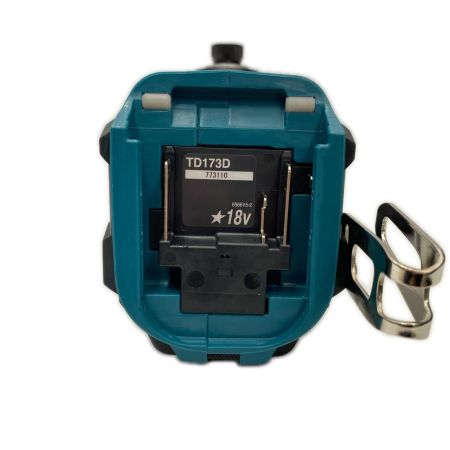  MAKITA マキタ インパクトドライバ 本体のみ TD173D ブルー 未使用品