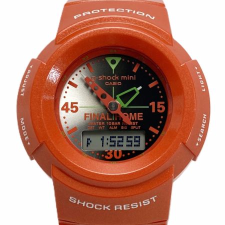 CASIO カシオ G-SHOCK mini FINAL HOME GMN-50FH-4BJR オレンジ クォーツ 腕時計
