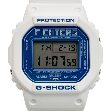  CASIO カシオ G-SHOCK 2023年 日本ハムファイターズモデル DW-5600VT クォーツ メンズ 腕時計 箱・取説有