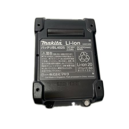  MAKITA マキタ 40Vmaxバッテリー BL4025 未使用品
