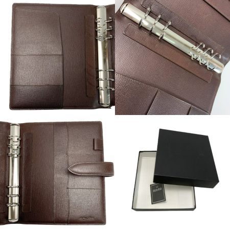  Somes Saddle ソメスサドル 手帳カバー A5  ブラウン ブラウン レザー 箱有