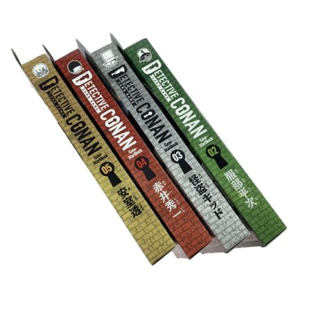  タカラトミー 名探偵コナンカードゲーム スタートデッキ 4個セット 02服部平次/03怪盗キッド/04赤井秀一/05安室透