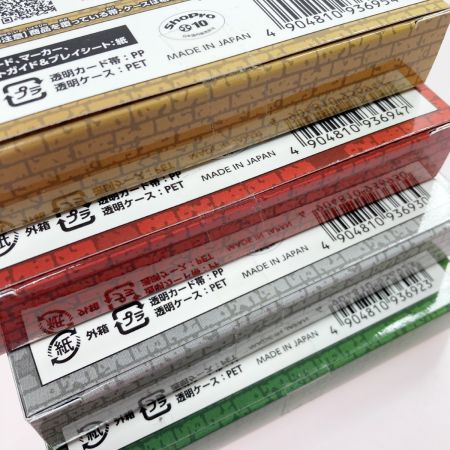  タカラトミー 名探偵コナンカードゲーム スタートデッキ 4個セット 02服部平次/03怪盗キッド/04赤井秀一/05安室透