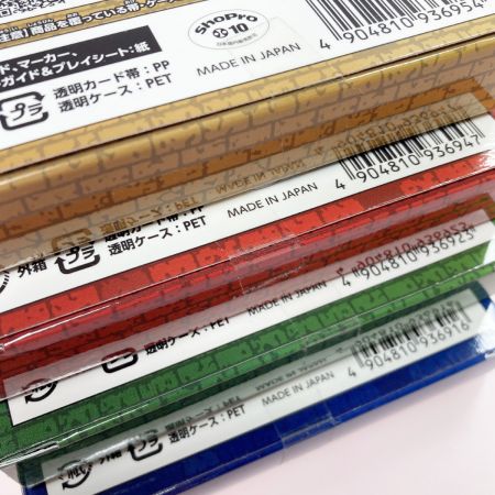  タカラトミー 名探偵コナンカードゲーム スタートデッキ 4個セット 01江戸川コナン/02服部平次/04赤井秀一/05安室透