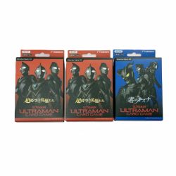 ☆☆  ウルトラマン カードゲーム スターターデッキ01×2・02×1 セット 超時空の英雄たち/零のキズナ Nランク