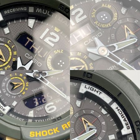  CASIO カシオ G-SHOCK アナデジ GW-3500G-1AJF モスグリーン 電波ソーラー メンズ 腕時計
