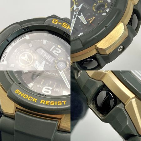  CASIO カシオ G-SHOCK アナデジ GW-3500G-1AJF モスグリーン 電波ソーラー メンズ 腕時計