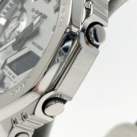  CASIO カシオ G-SHOCK FINE METALLIC SERIES GM-2100YM-8AJF シルバー クォーツ メンズ 腕時計