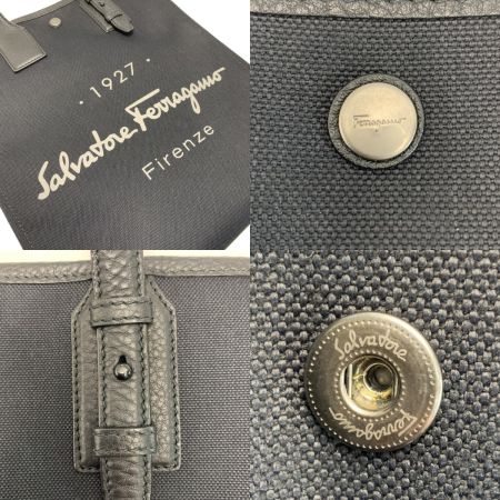  Salvatore Ferragamo サルヴァトーレフェラガモ トートバッグ  FZ-24 ブラック 布袋付