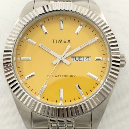  TIMEX タイメックス Waterbury Legacy ウォーターベリー レガシー クォーツ 腕時計  TW2V18000 イエロー