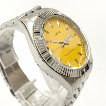  TIMEX タイメックス Waterbury Legacy ウォーターベリー レガシー クォーツ 腕時計  TW2V18000 イエロー