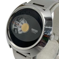 ☆☆ CITIZEN シチズン インディペンデント 6038-L16274 ブラック×ホワイト クォーツ メンズ 腕時計 Cランク
