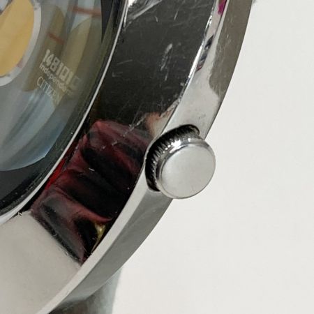  CITIZEN シチズン インディペンデント 6038-L16274 ブラック×ホワイト クォーツ メンズ 腕時計