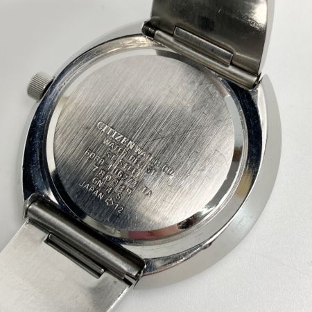  CITIZEN シチズン インディペンデント 6038-L16274 ブラック×ホワイト クォーツ メンズ 腕時計