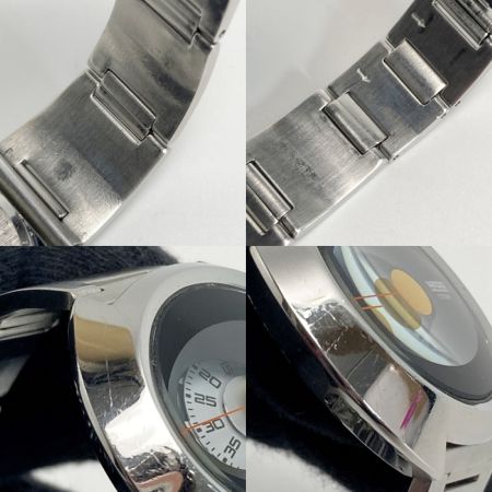  CITIZEN シチズン インディペンデント 6038-L16274 ブラック×ホワイト クォーツ メンズ 腕時計