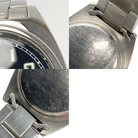  REVUE THOMMEN レビュートーメン レビュースポーツ 30’S 15000.3 ブラック 手巻き メンズ 腕時計 REVUE SPORT