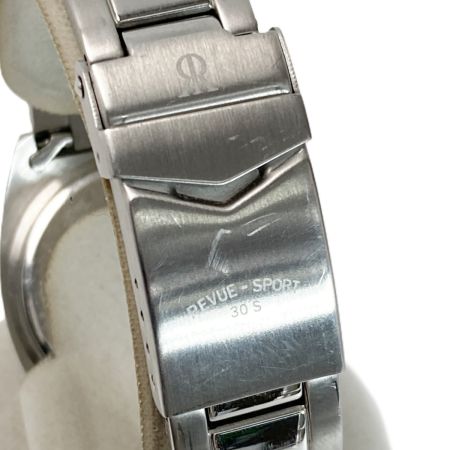  REVUE THOMMEN レビュートーメン レビュースポーツ 30’S 15000.3 ブラック 手巻き メンズ 腕時計 REVUE SPORT