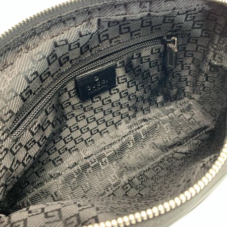  GUCCI グッチ セカンドバッグ キャンバス 73956 ブラック 袋有