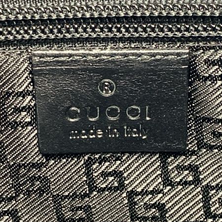  GUCCI グッチ セカンドバッグ キャンバス 73956 ブラック 袋有