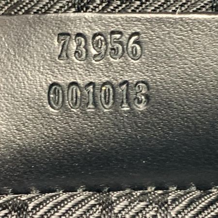  GUCCI グッチ セカンドバッグ キャンバス 73956 ブラック 袋有