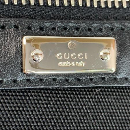  GUCCI グッチ セカンドバッグ キャンバス 73956 ブラック 袋有