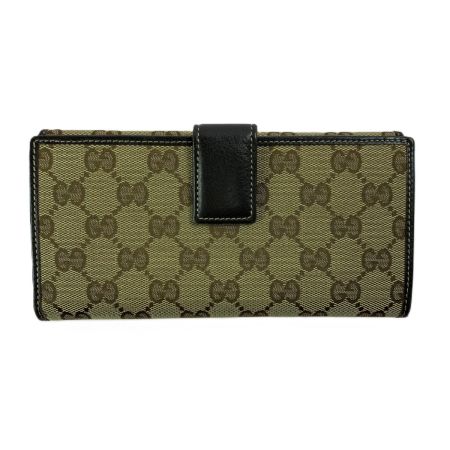  GUCCI グッチ LOVELY GGキャンバス キャンバス×レザー 245723 長財布 レディース