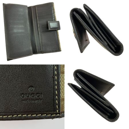  GUCCI グッチ LOVELY GGキャンバス キャンバス×レザー 245723 長財布 レディース