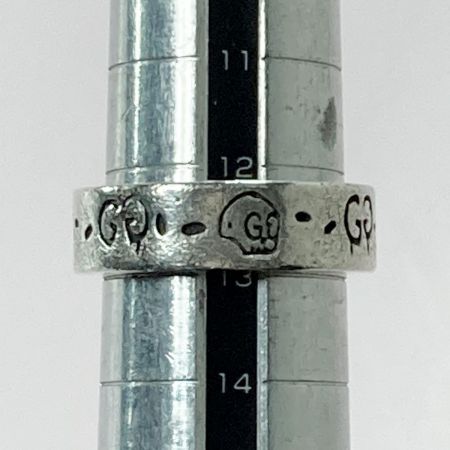 GUCCI グッチ ゴースト SV925 #14(13号相当) リング 指輪 シルバー ドクロ