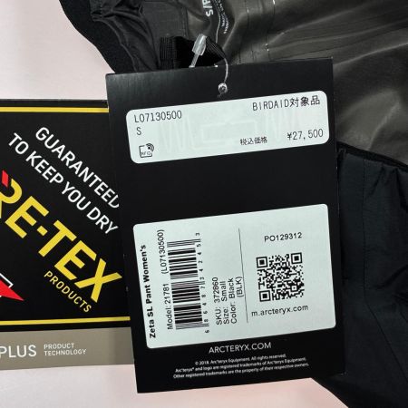 ARC'TERYX アークテリクス ゼータ SL パンツ レディース SIZE S L07130500 ブラック