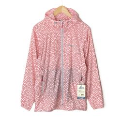 mont･bell モンベル ナイロンジャケット ドット柄 SIZE M レディース 1103265 ピンク Aランク