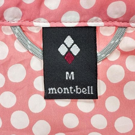 mont･bell モンベル ナイロンジャケット ドット柄 SIZE M レディース 1103265 ピンク