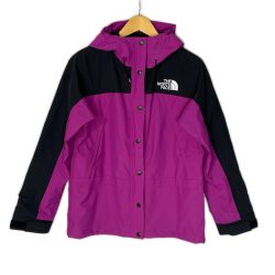 ☆☆ THE NORTH FACE ザノースフェイス マウンテンライトジャケット NPW61831 NPW61831 パープル×ブラック Aランク