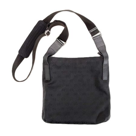  GUCCI グッチ GGキャンバス 斜め掛け ショルダーバッグ 122793 ネイビー 122793 ブラック レザー レディース 袋有
