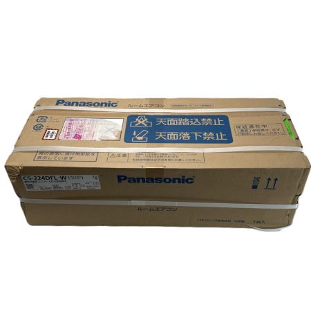  Panasonic パナソニック エオリア CS-224DFL-W ルームエアコン 6畳用 単相100V 2024年製 冷暖房 未使用