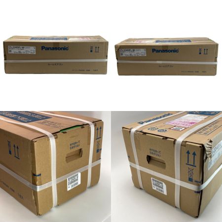  Panasonic パナソニック エオリア CS-224DFL-W ルームエアコン 6畳用 単相100V 2024年製 冷暖房 未使用