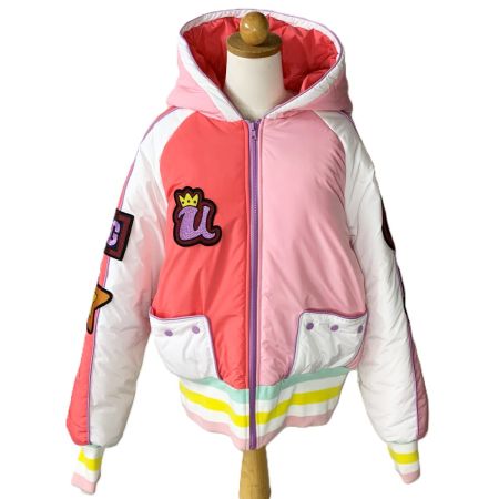  東映アニメーション ONE PIECE FILM RED UTA オリジナルジャケット ピンク×ホワイト SIZE Free