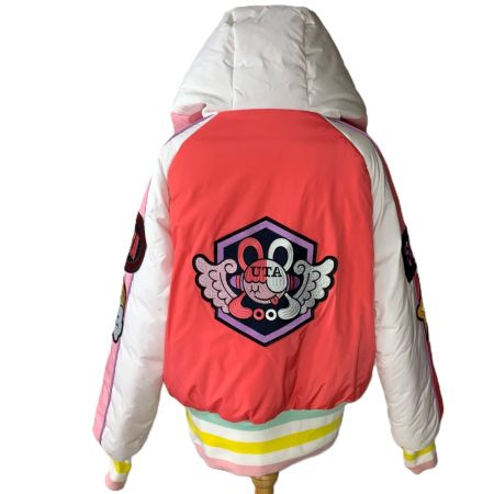  東映アニメーション ONE PIECE FILM RED UTA オリジナルジャケット ピンク×ホワイト SIZE Free
